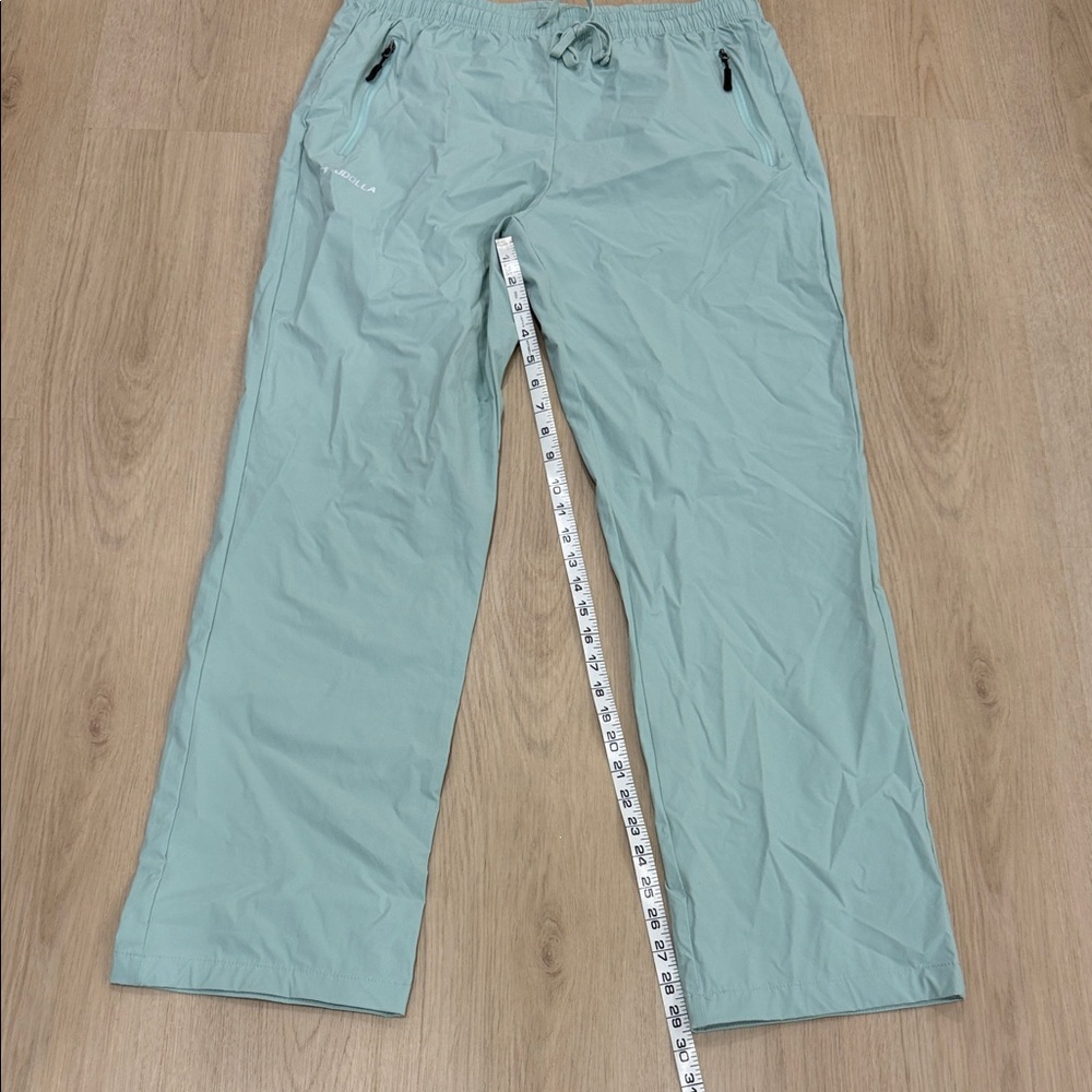 Pudolla Light Blue Drawstring Pants - Picture 2 of 7